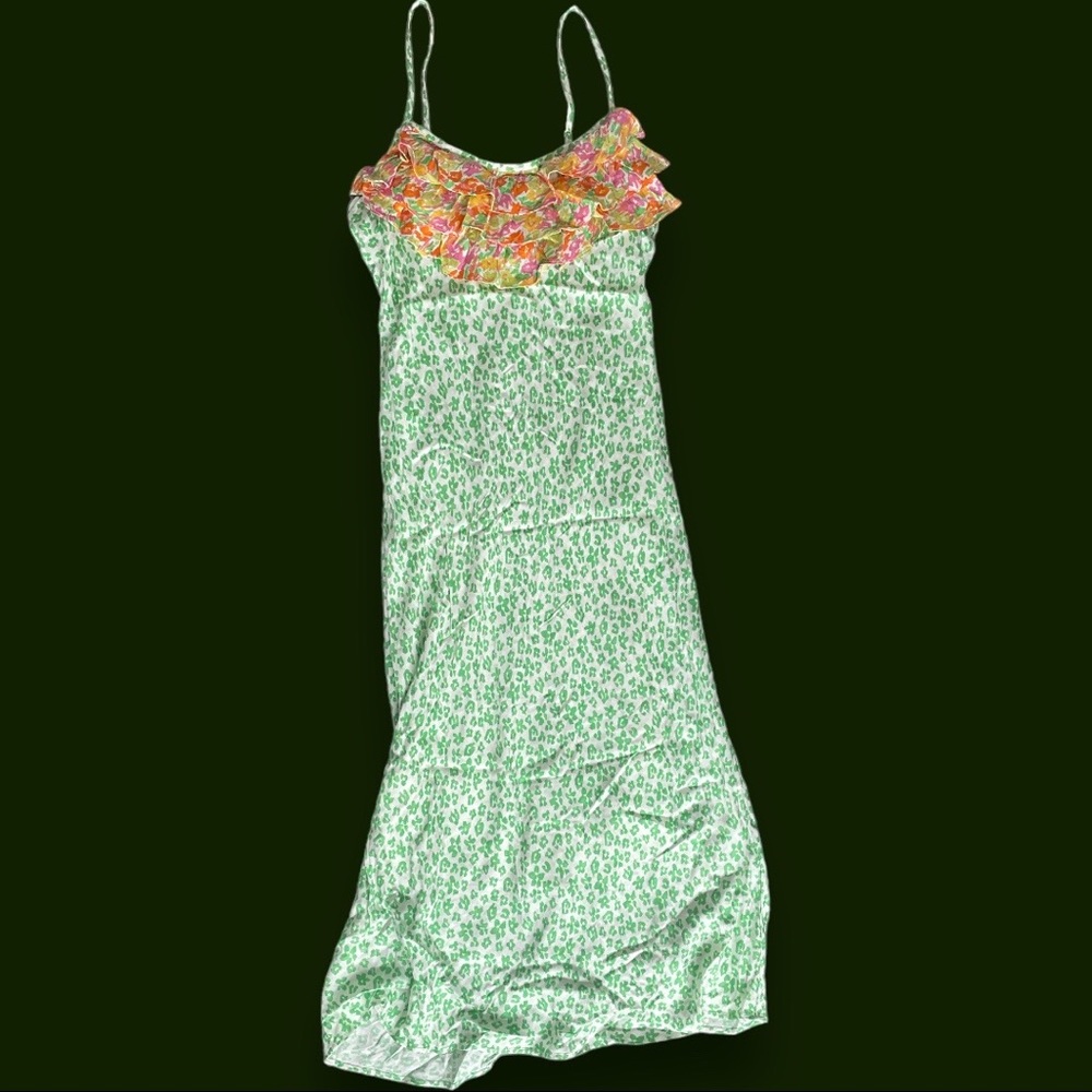 Rixo x Target Midi Leopard Print Slip Dress (sizes S & M)